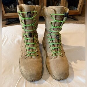 REEBOK 8" RAPID RESPONSE DESERT COMPOSITE-TOE SIDE-ZIP BOOTS RB8894 SIZE 12